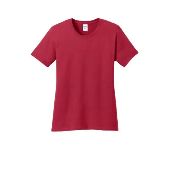 Port & Company&reg; Colors Core Cotton Ladies T-Shirt Royal {2}