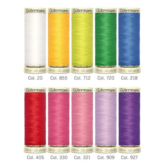 G&uuml;termann Pastels Sew-All Polyester Thread Set {3}