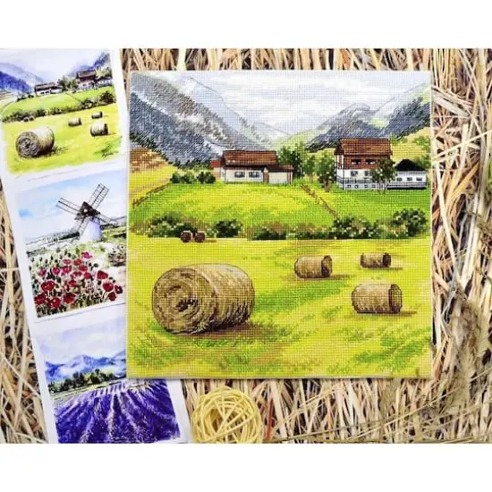 Oven Tuscany Cross Stitch Kit {3}
