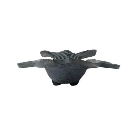Hello Honey&reg; 14" Antique Gray Aluminum Fish-Shaped Serving Dish {7}