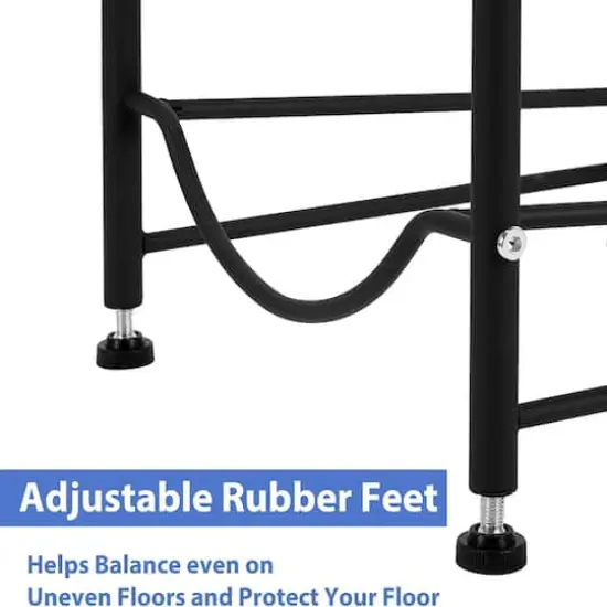 5gal. Water Jug Holder 5-Tier Storage Rack Black {7}