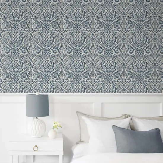 Tommy Bahama&reg; Bondi Batik Peel & Stick Wallpaper Indigo {8}