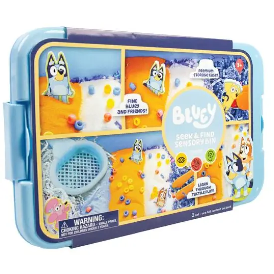Bluey Seek & Find Sensory Bin {5}