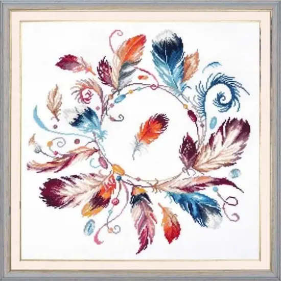 Letistitch Santa Claus And Snowman Counted Cross Stitch Kit {3}