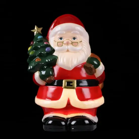 Mr. Christmas24" Lit Santa Blow Mold {6}