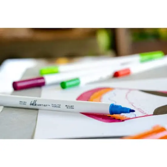 Hello, Artist!&trade; 10-Piece Dual Brush Marker Set {11}