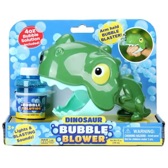 Kid Galaxy&reg; Green Dinosaur Bubble Blower Toy {6}