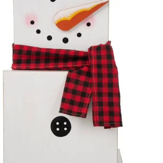 Glitzhome® 36" Double-Sided Snowman & Scarecrow Porch Décor {8}