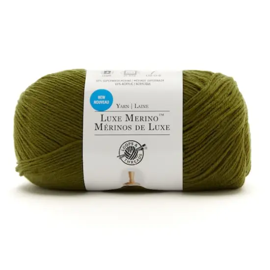 Luxe Merino&trade; Solid Yarn by Loops & Threads&reg; Avacado {1}