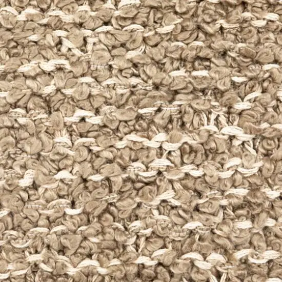 Hello Honey&reg; 20" Brown Woven Cotton Blend Boucl&eacute; Pillow {7}