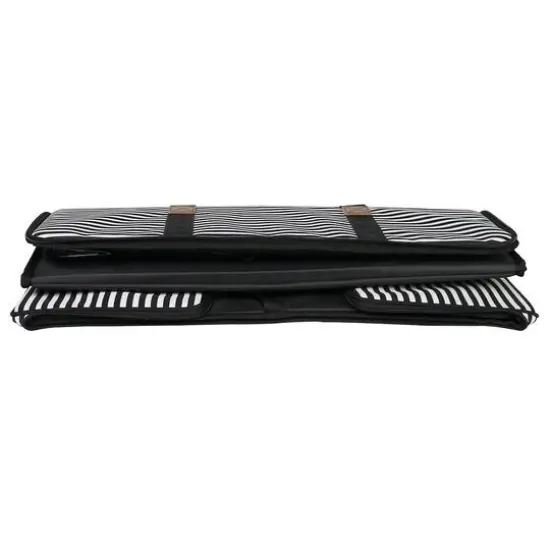 Everything Mary Black & White Stripes Die-Cut Machine Carrying Case {3}