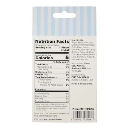 PME Cake Sweet Street&reg; Funny Faces Icing Decorations {6}