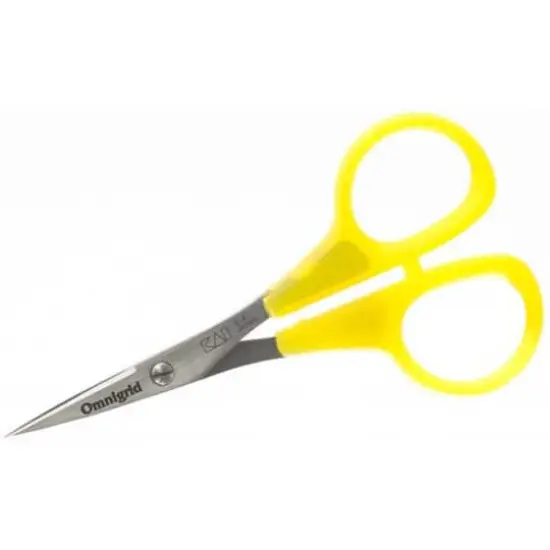 Omnigrid&reg; 4'' Stainless Steel Ultra Sharp Needlecraft Scissors {3}