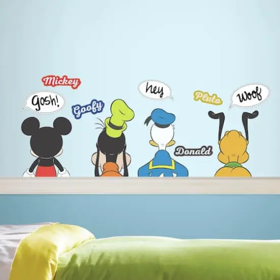 RoomMates Disney&reg; Mickey And Friends Peel & Stick Decals With Dry Erase {1}