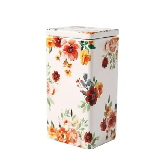 7.5" Floral Fall Canister by Ashland&reg; {1}