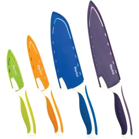 Starfrit Multicolored 4-Piece Knife Set {1}