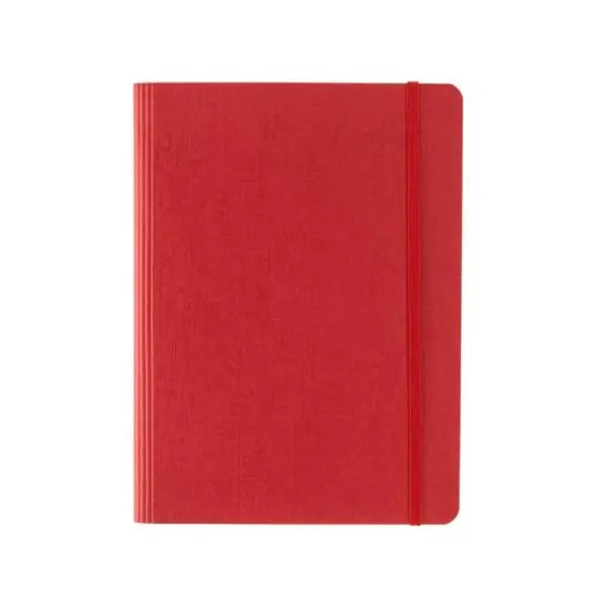 Fabriano&reg; Ecoqua Plus Dotted A5 Hidden Spiral-Bound Notebook Red {1}