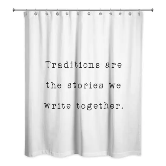 Traditions Together 71" x 74" Shower Curtain {3}