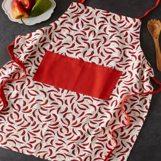 DII&reg; Chilis Printed Chef'S Apron {10}