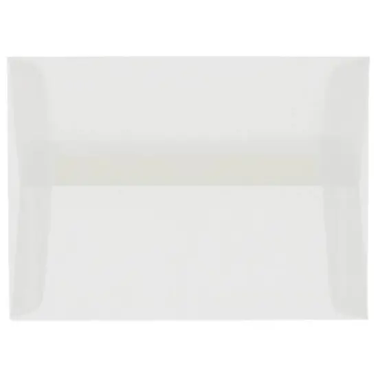 JAM Paper 3.625" x 5.125" Translucent Vellum Invitation Envelopes {2}