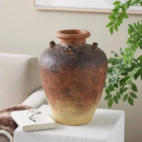 Copper Magnesium Oxide Antique Amphora Vase {10}