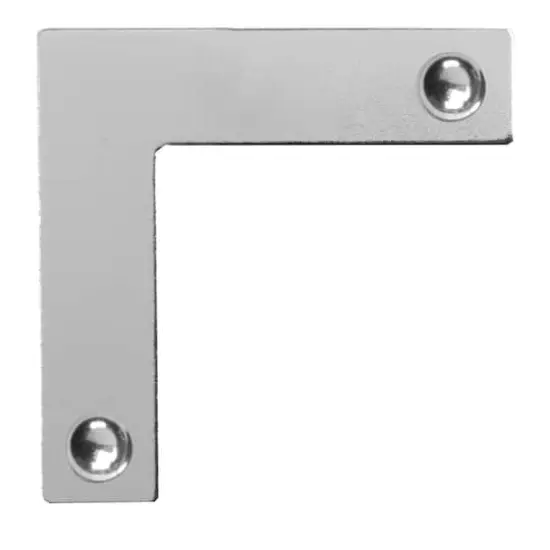 Dritz&reg; Home Small Nickel Smooth Campaign Hardware Corners, 3ct. {3}