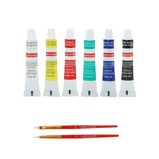 4" x 4" Dogs Canvas Painting Kit by Craft Smart&reg; {7}