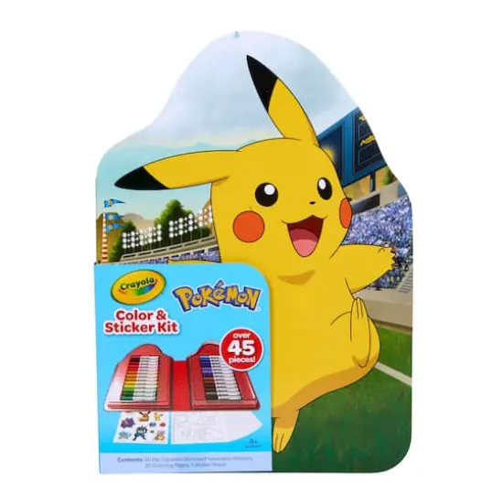 Crayola&reg; Pok&eacute;mon Color & Sticker Kit {1}