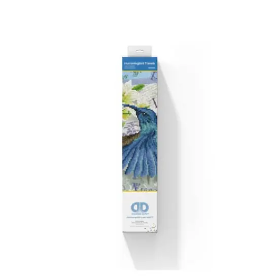 Diamond Dotz® Intermediate Hummingbird Travels Diamond Painting Kit {4}