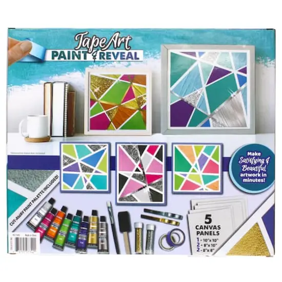 ArtSkills&reg; 5-Minute Masterpieces Tape Art Paint and Reveal {3}