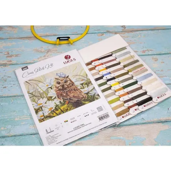 Luca-s Lucky Owl Counted Cross Stitch Kit {3}