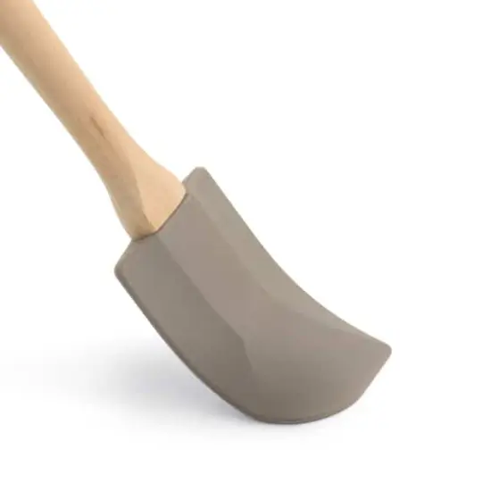 Martha Stewart Beech Wood & Gray Silicone Spatula {3}