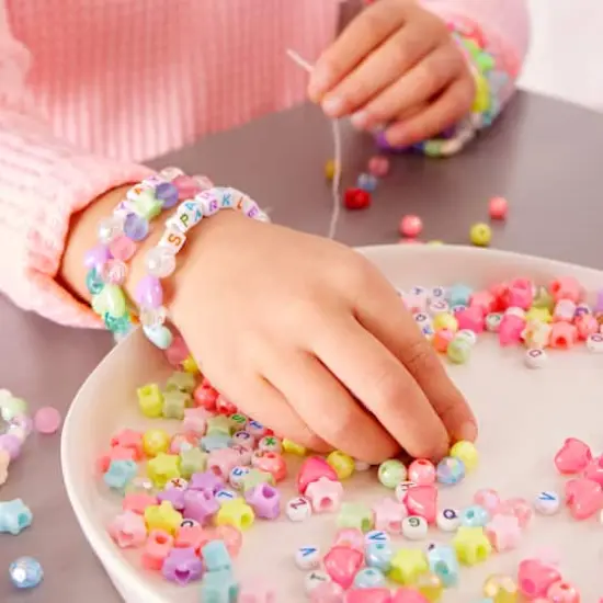 Creativity for Kids&reg; Unicorn Bead Jewelry Jar {11}