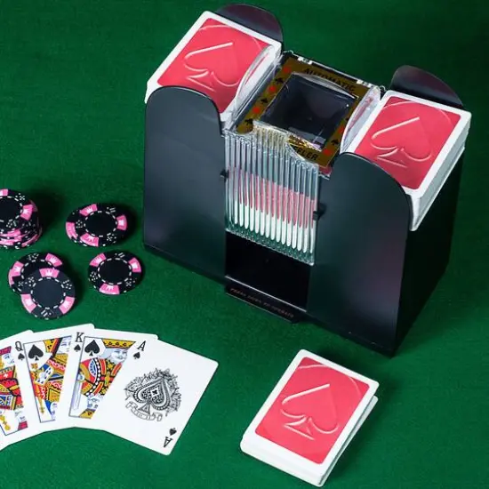 Toy Time Battery Operated 6 Deck Card Shuffler {3}