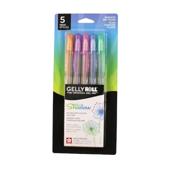 Gelly Roll&reg; Silver Shadow 5 Color Gel Pen Set {1}