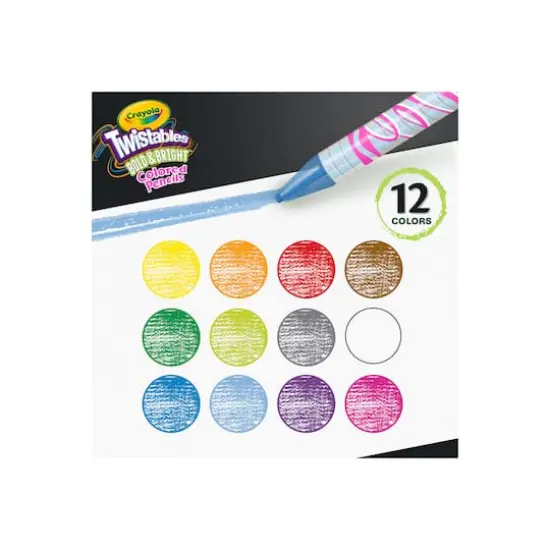 Crayola&reg; Twistables&trade; Bold & Bright Colored Pencils, 12ct. {7}
