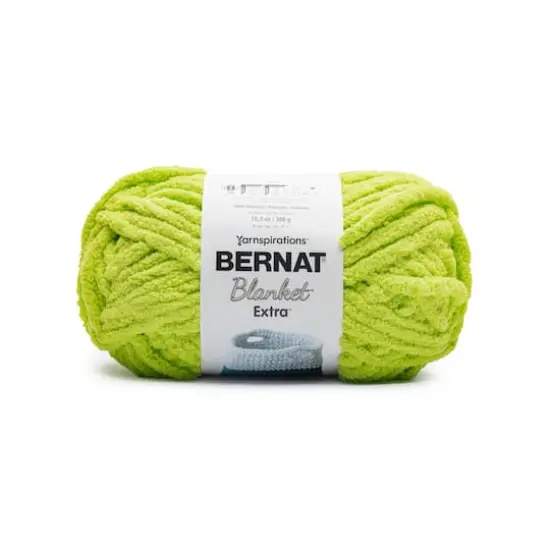Bernat&reg; Blanket&trade; Extra&trade; Yarn Bright Lime {1}