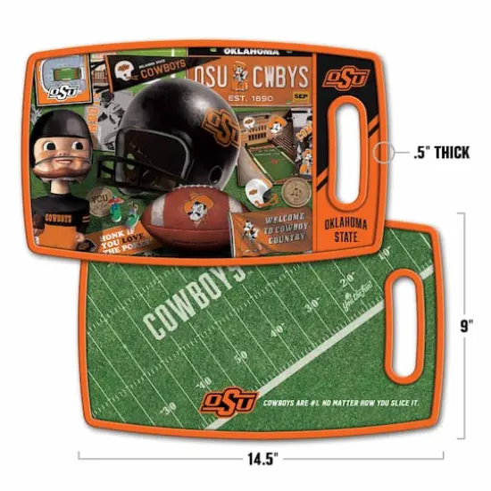 College Retro Series Cutting BoardOklahoma State Cowboys {3}