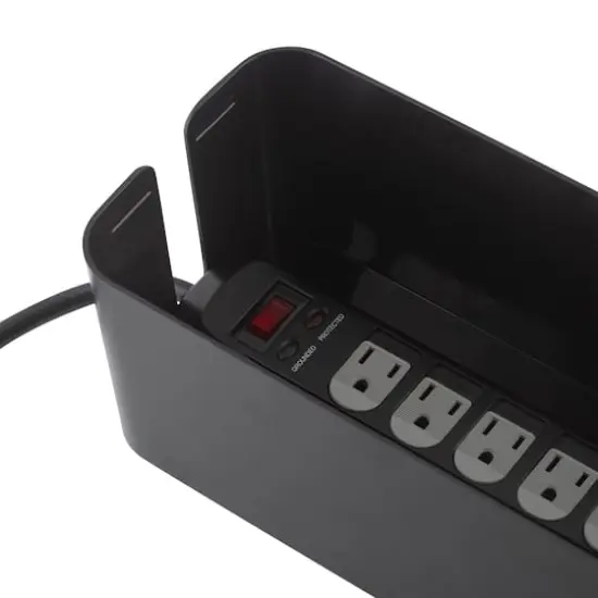 Simplify Black Cable Organizer Boxes, 2ct. {17}