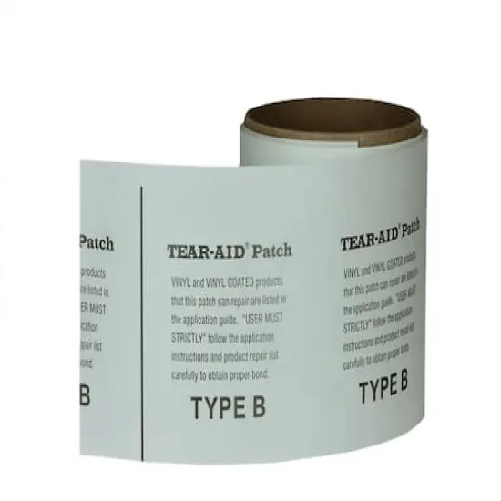 Swim Central 3" Gray HydroTools Tear-Aid Multi-Use Vinyl Repair Patch for Pools {4}