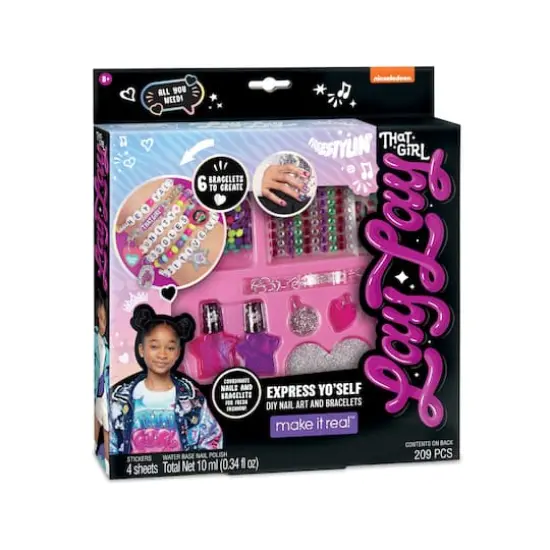 Make It Real&trade; That Girl Lay Lay Express Yo'Self DIY Nail Art & Bracelet Kit {1}