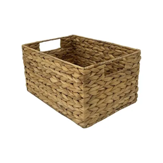 Medium Natural Rectangle Basket by Ashland&reg; {3}