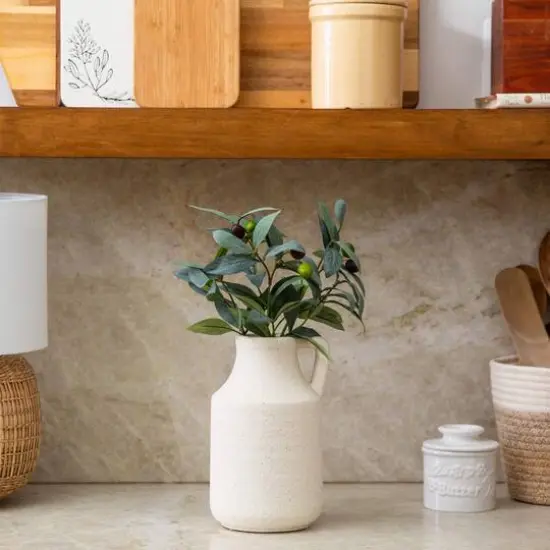 7in. Textured Handmade Vase {6}