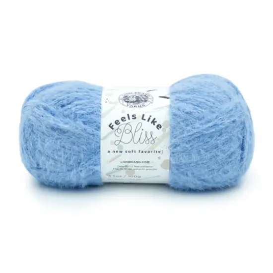 Lion Brand&reg; Feels Like Bliss Yarn Sky {1}