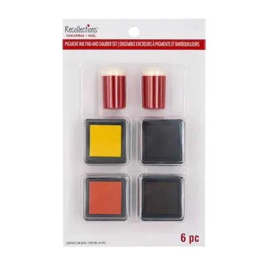 Yellow Pigment Ink Pad & Dauber Set by Recollections&trade; {1}