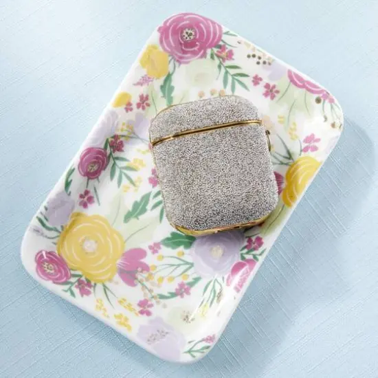 Kate Aspen&reg; Garden Blooms Trinket Dish {4}