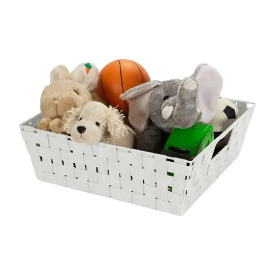 Simplify Heather Gray Large Storage Shelf Tote Set {7}