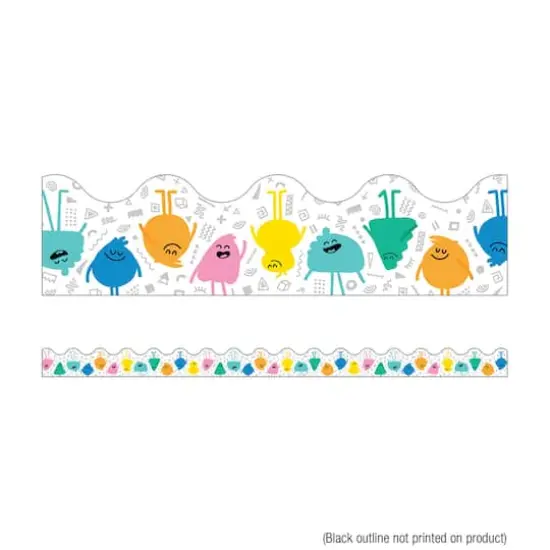 Carson Dellosa&reg; Happy Friends Scalloped Border, 234ft. {3}