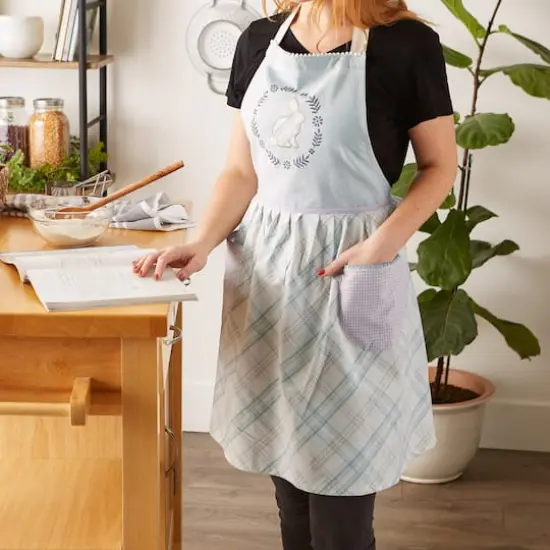 Cottontail Farmhouse Embellished Apron {5}