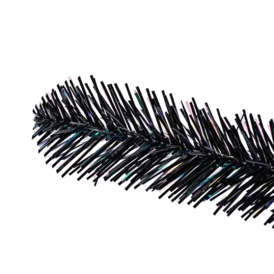 6ft. Unlit Black Sparkle Artificial Christmas Tree by Ashland® {5}